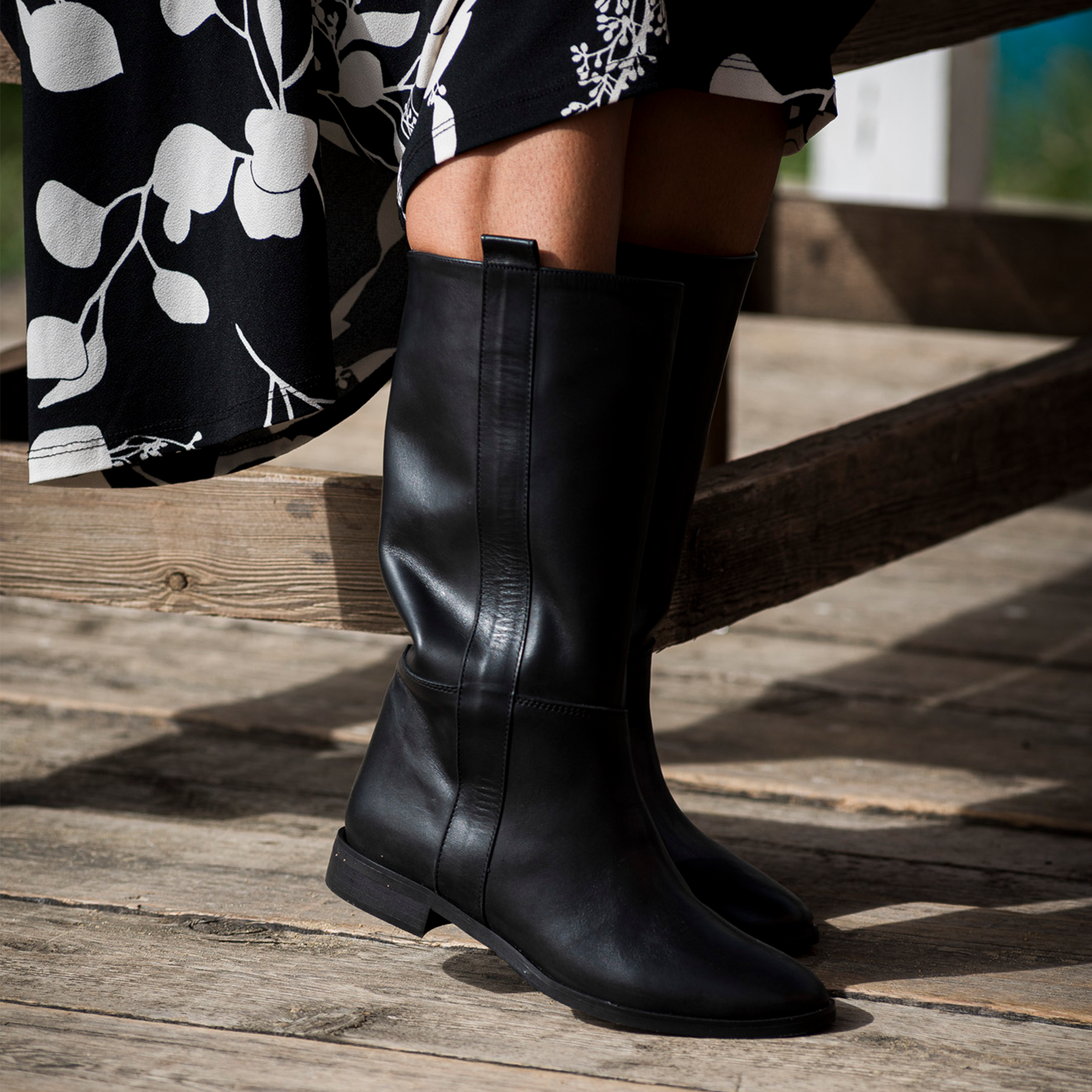 Stivale sales tubolare nero