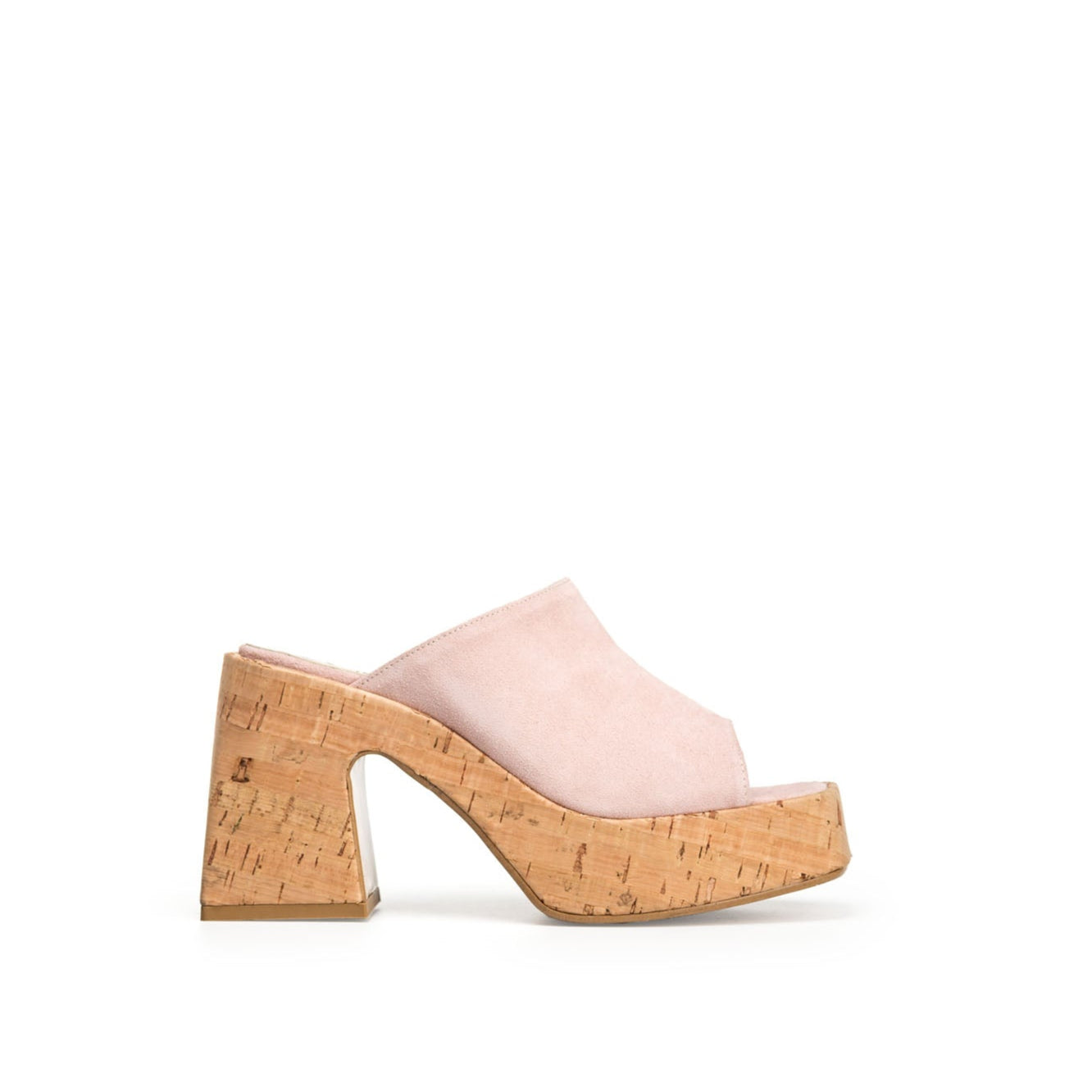 CLOG 02 - Mood Sandal Clog in Real Pink Suede