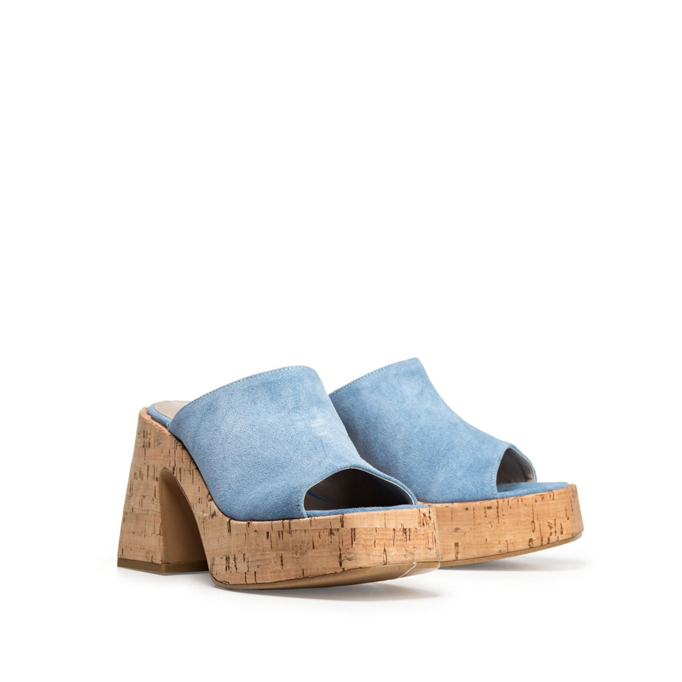 CLOG 02 - Mood Sandal Clog in Real Sky Suede