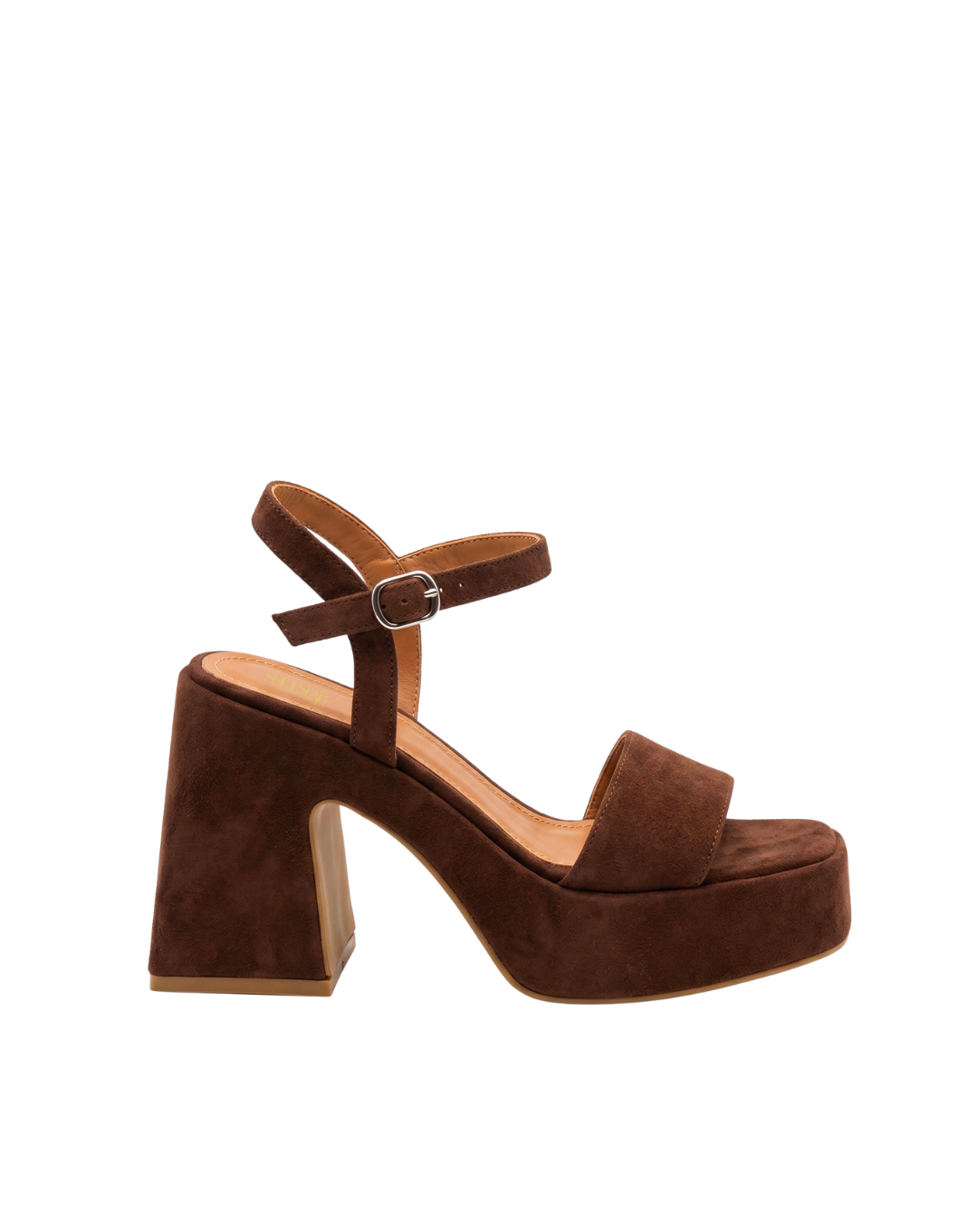 CLOG 02 - Mood Sandal Clog in Real Black Suede with cork-covered sole
