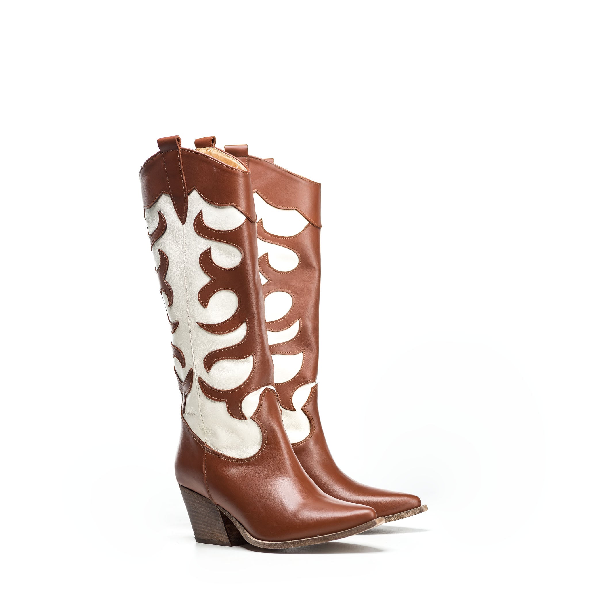 TEX AQUILA - Tubular boot Camperos mood in genuine leather