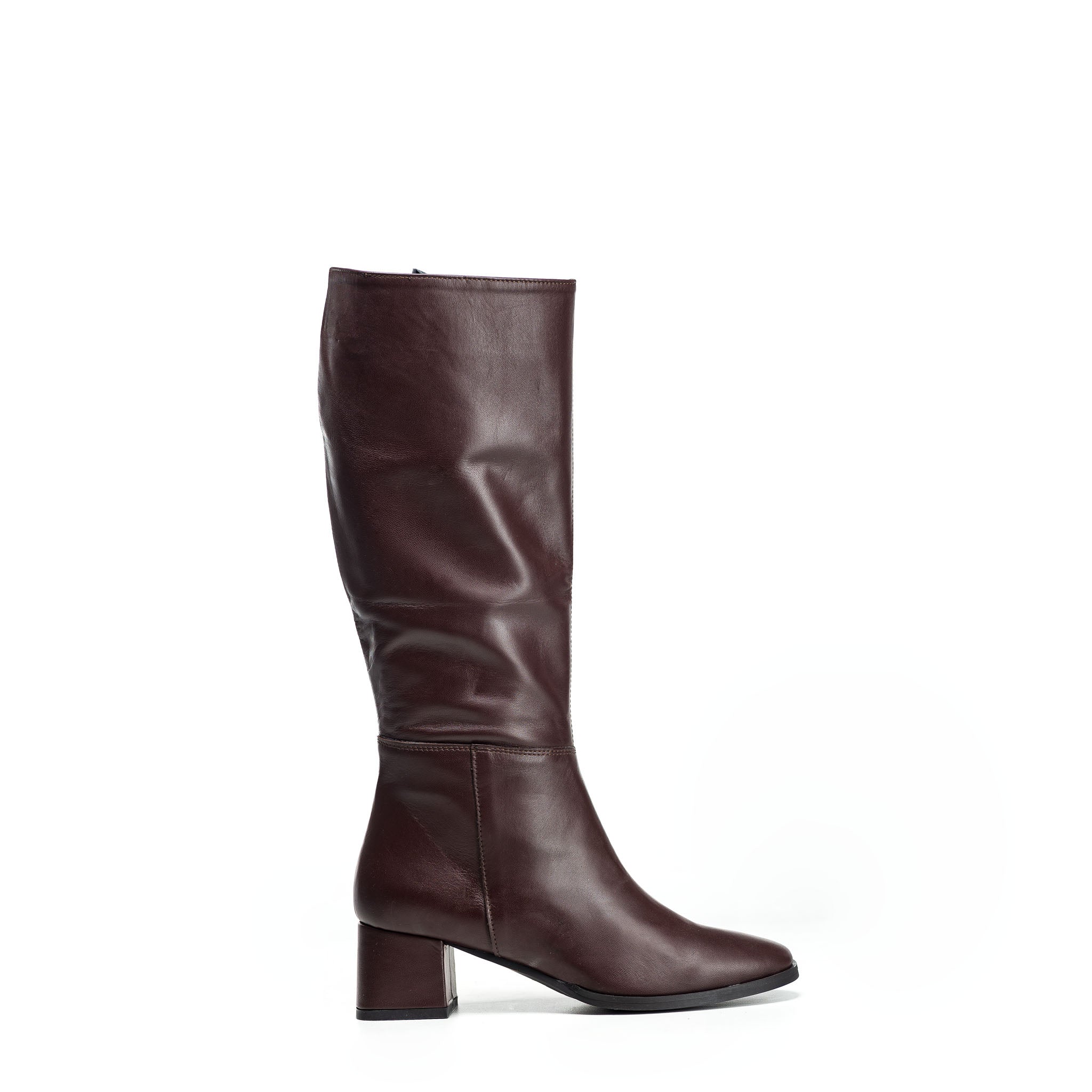 ISABELLE 10 - Tubular Boot in Real Leather