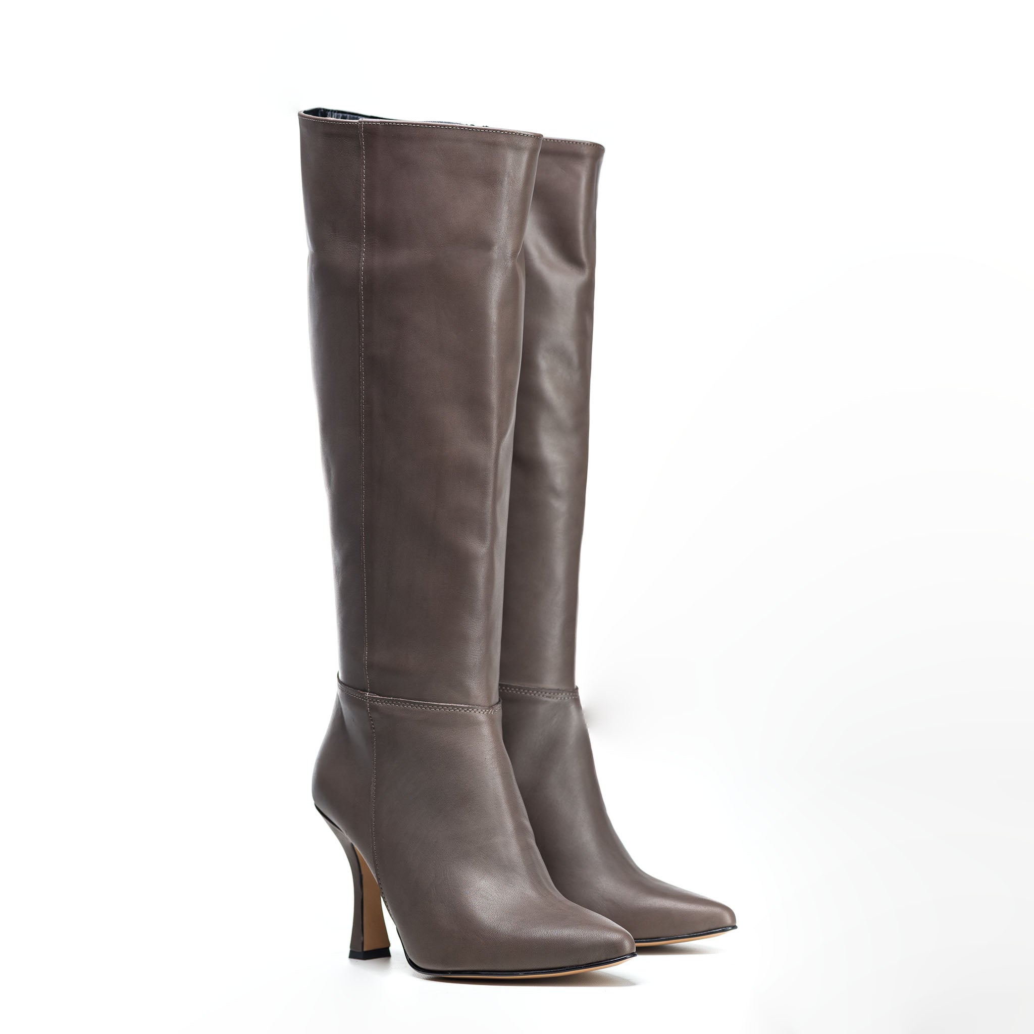 CELYNE 500 - Knee-high tubular boot in genuine leather