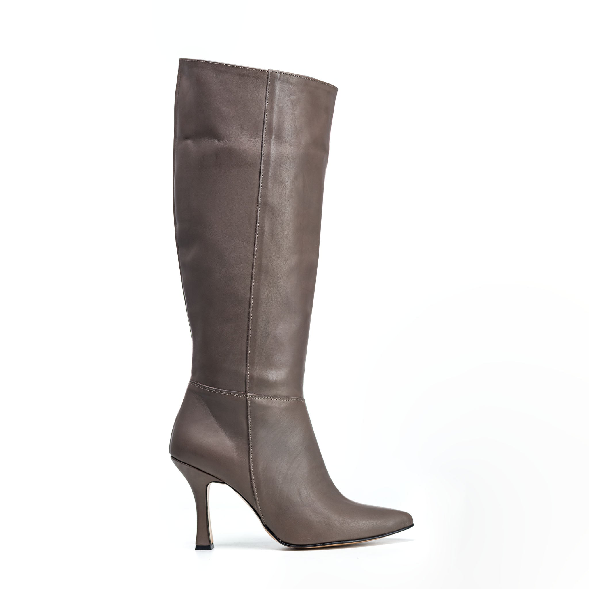 CELYNE 500 - Knee-high tubular boot in genuine leather