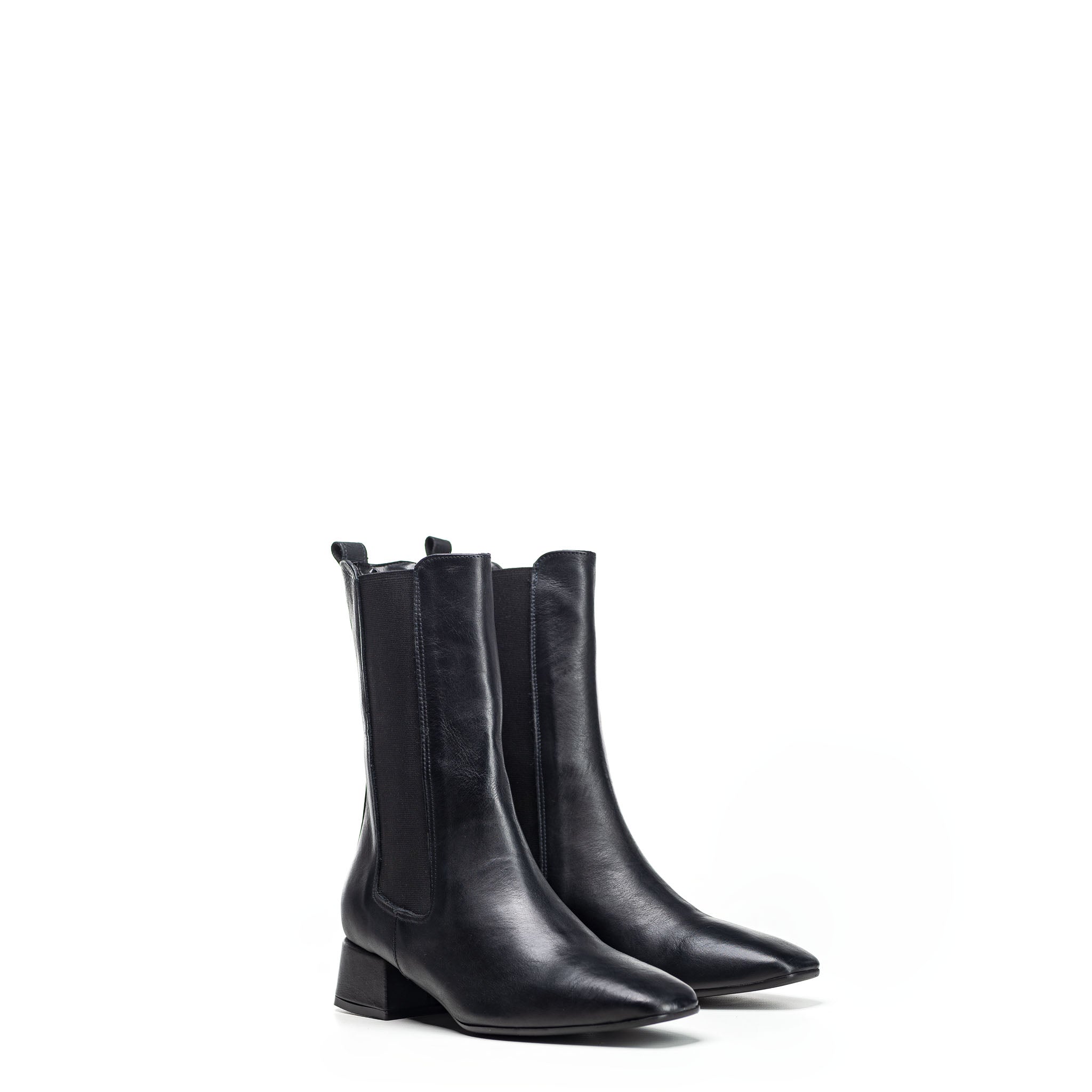 FABIAN 02 - Tubular Chelsea style ankle boot in genuine leather