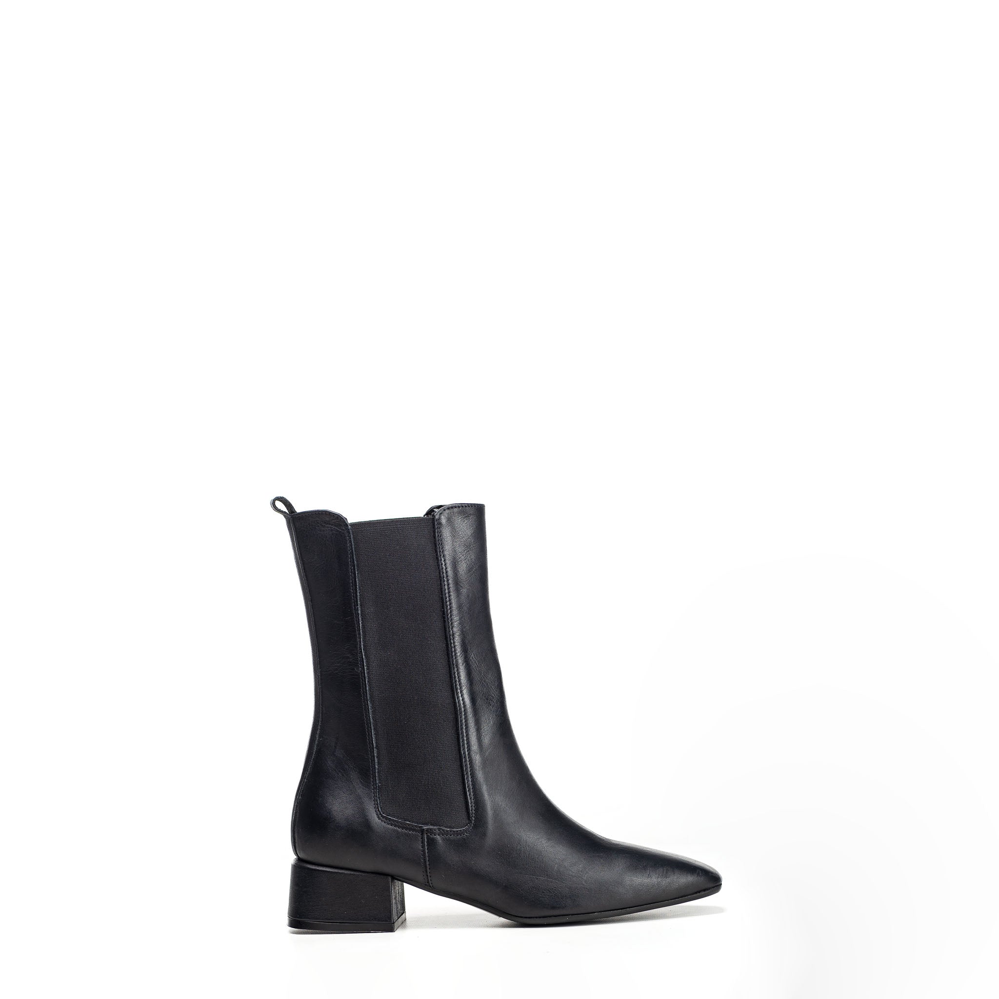 FABIAN 02 - Tubular Chelsea style ankle boot in genuine leather