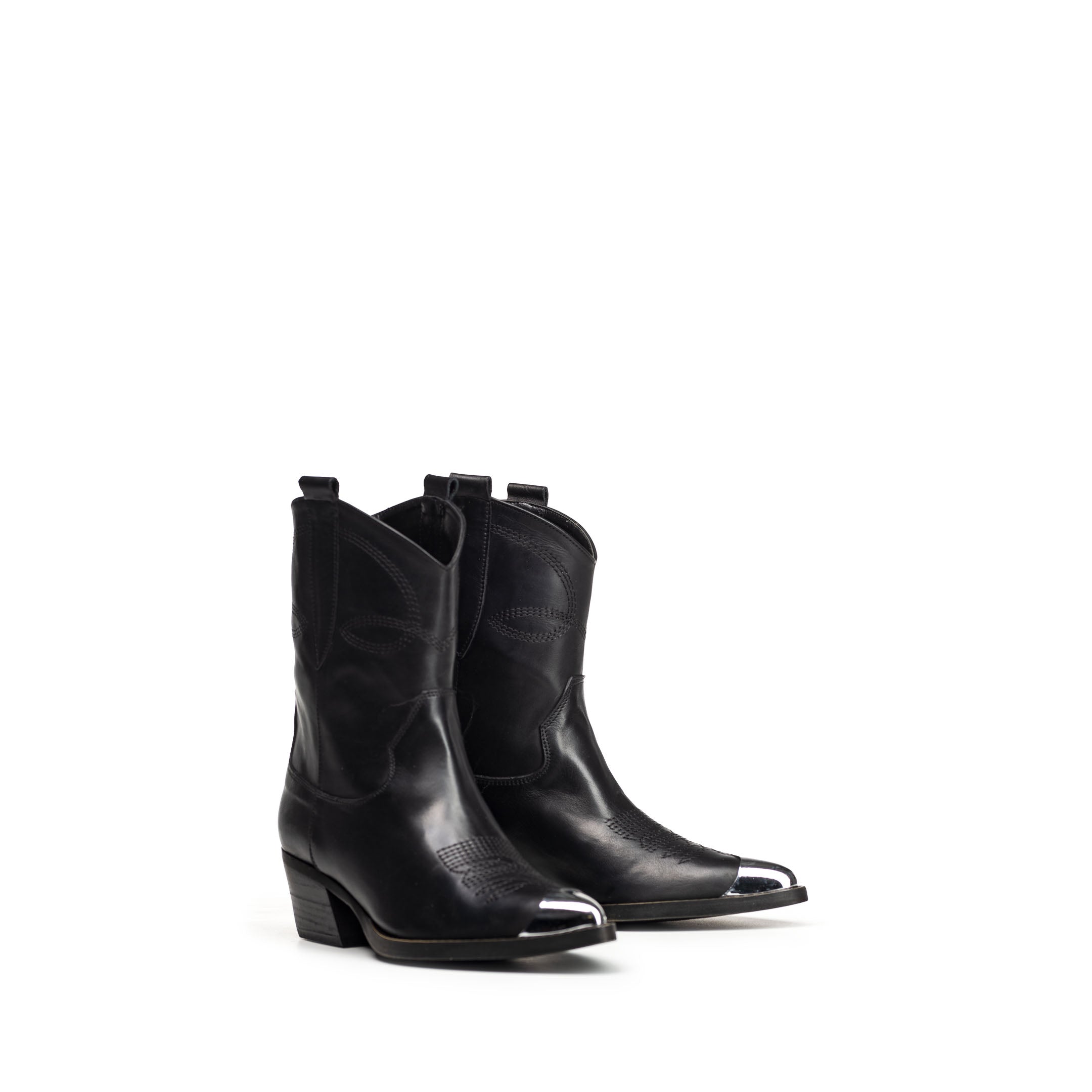 KATE_TEX_LOW - Tubular ankle boot mood Camperos in genuine leather