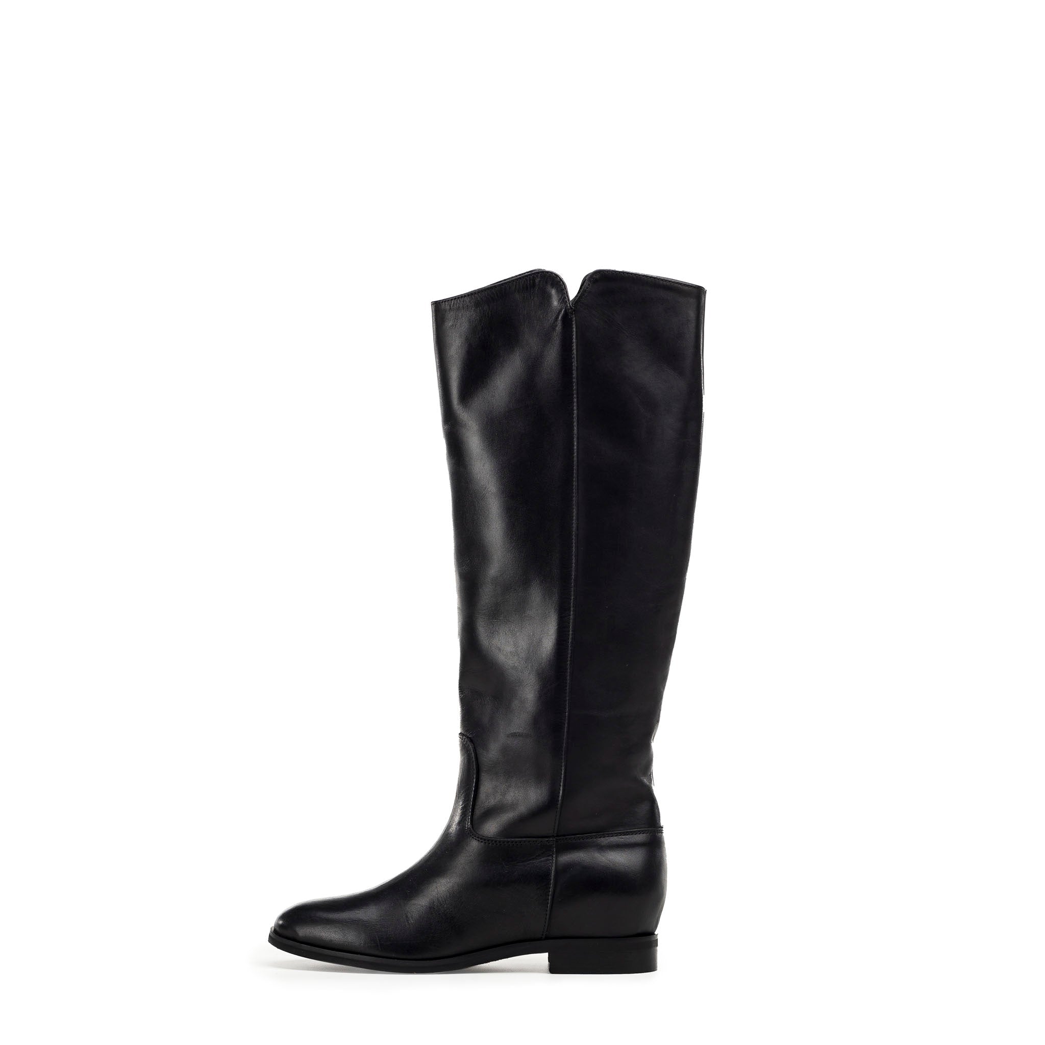 R40 - Genuine leather tubular boot with internal rise