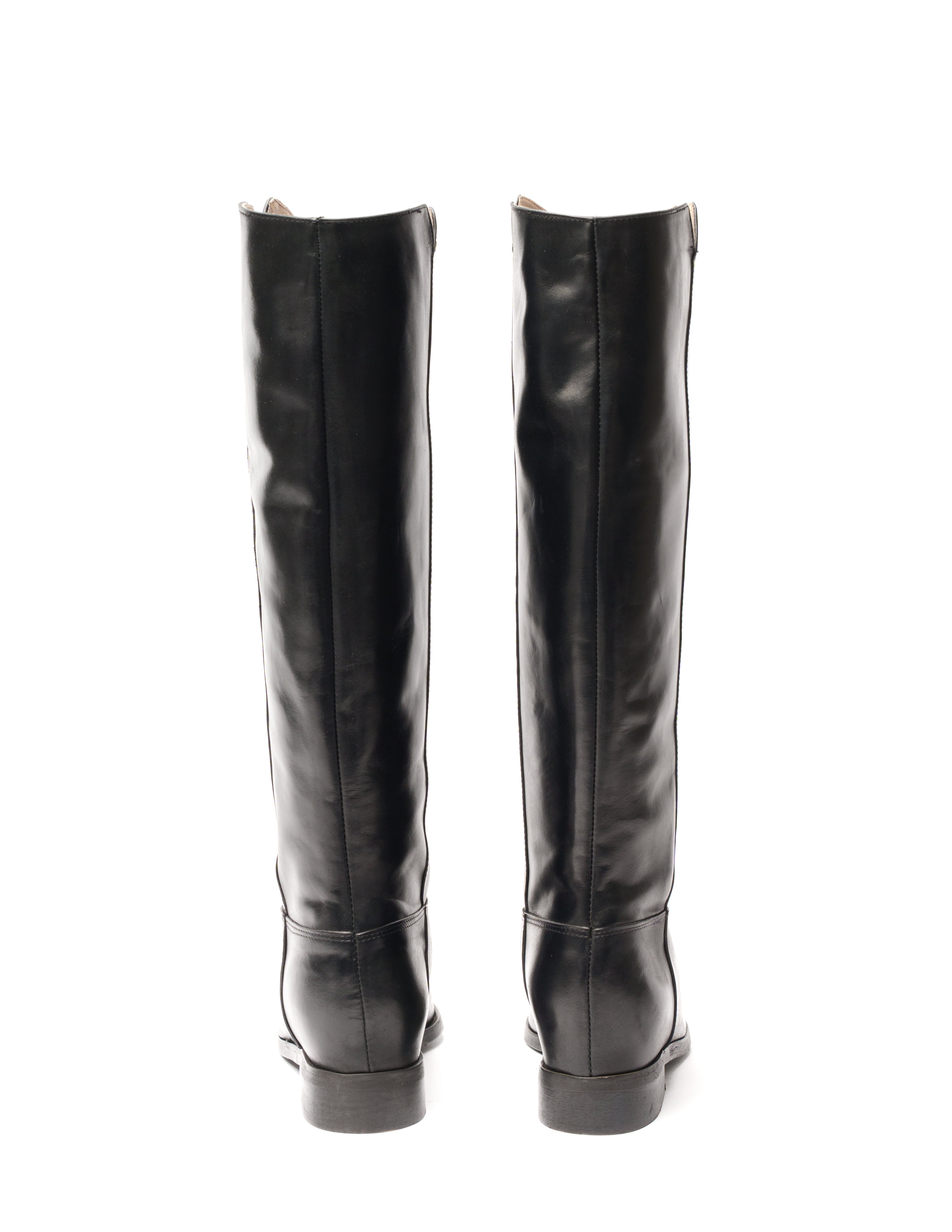 R40 - Genuine leather tubular boot with internal rise