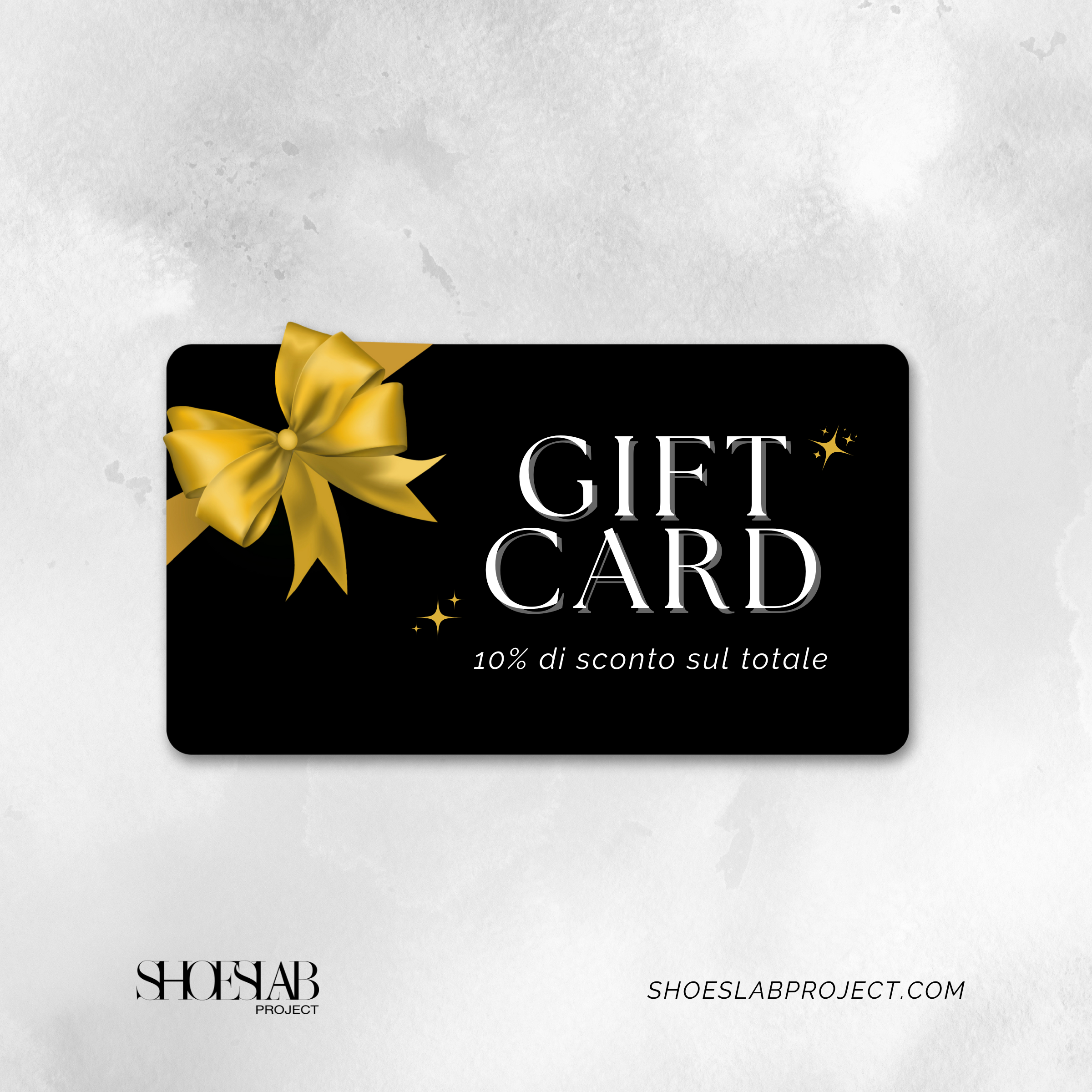 Gift Card Shoes Lab Project